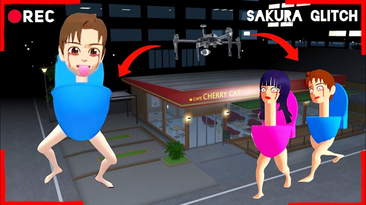 Yuta Mio Panicked After CCTV Recorded a ALPHA SKIBIDI TOILET in From House !!SAKURA SCHOOL SIMULATOR