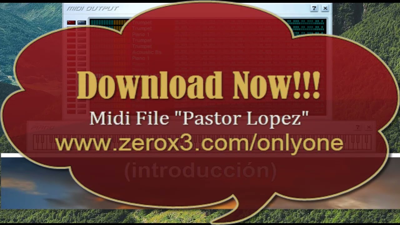 El Hijo Ausente - Pastor Lopez - Midi File (OnlyOne)