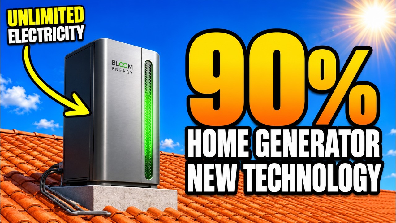 This Silent Fuel Cell Powers Your Home 24/7 Without Solar or Wind &mdash; No Grid NEEDED!!