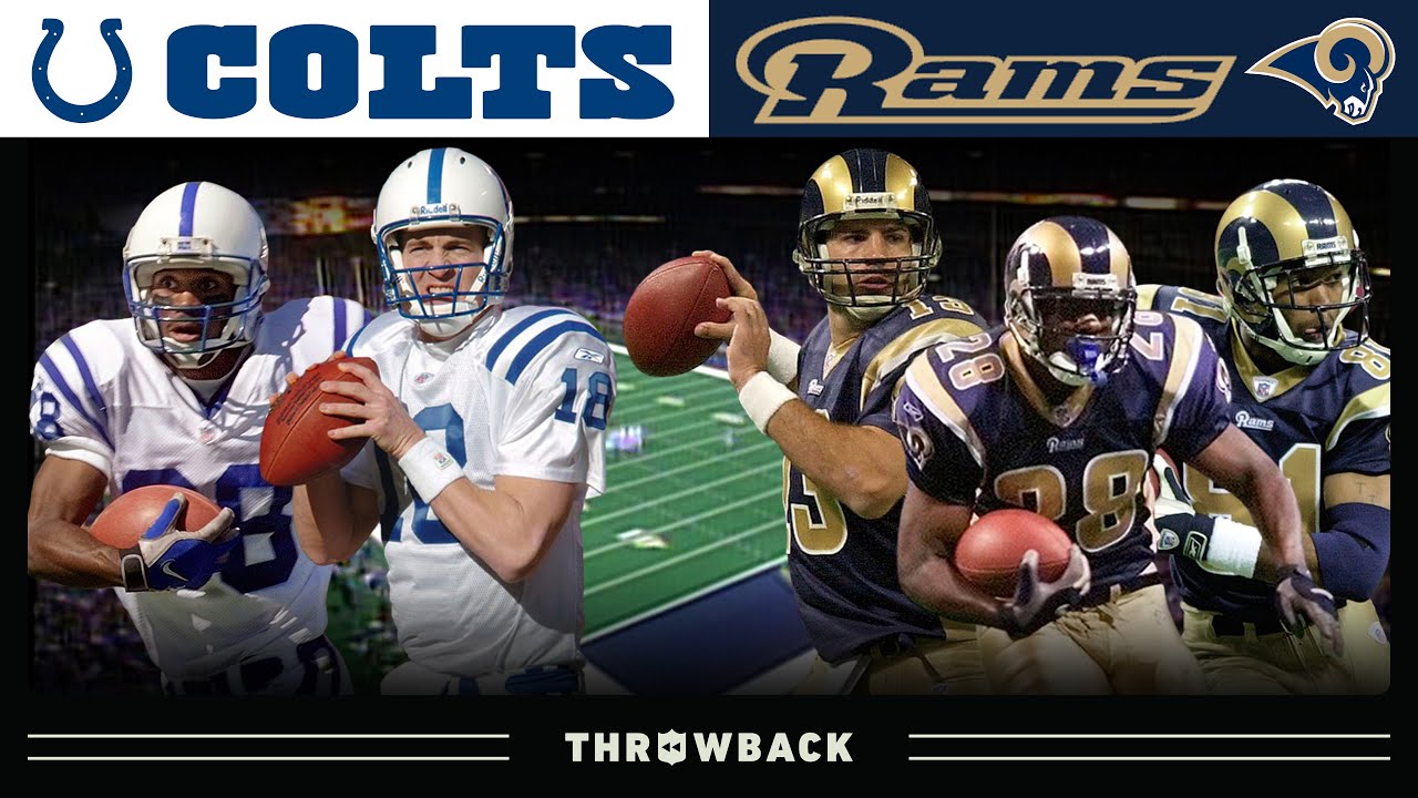 Peyton vs Greatest Show of Turf! (Colts vs. Rams 2001, Week 16)