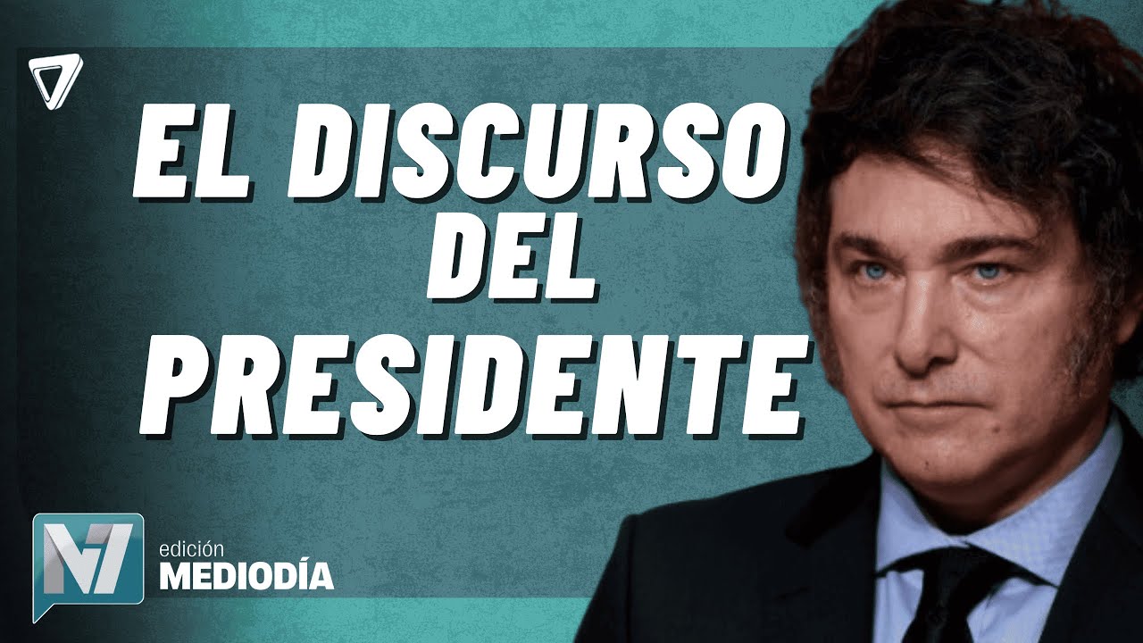 URGENTE: el presidente Javier Milei da su DISCURSO el Foro de Davos