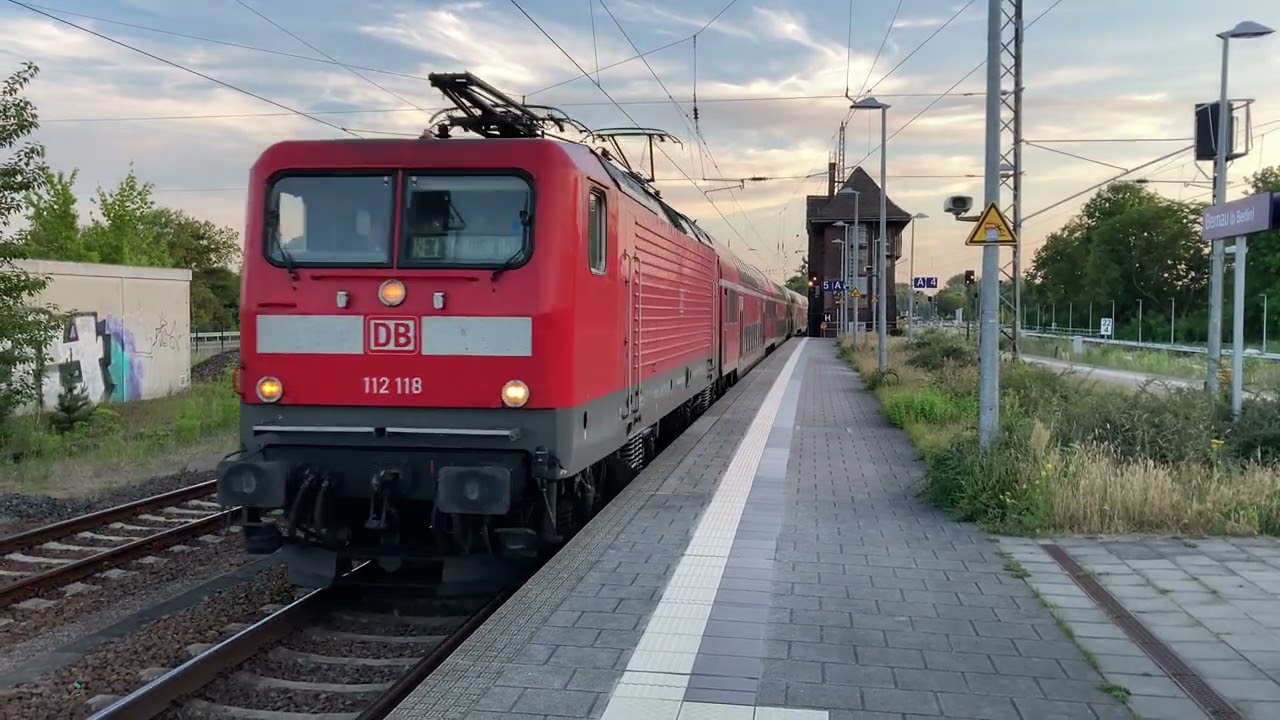 DB-Brandenburg - Der Bahnhof Bernau (bei Berlin)