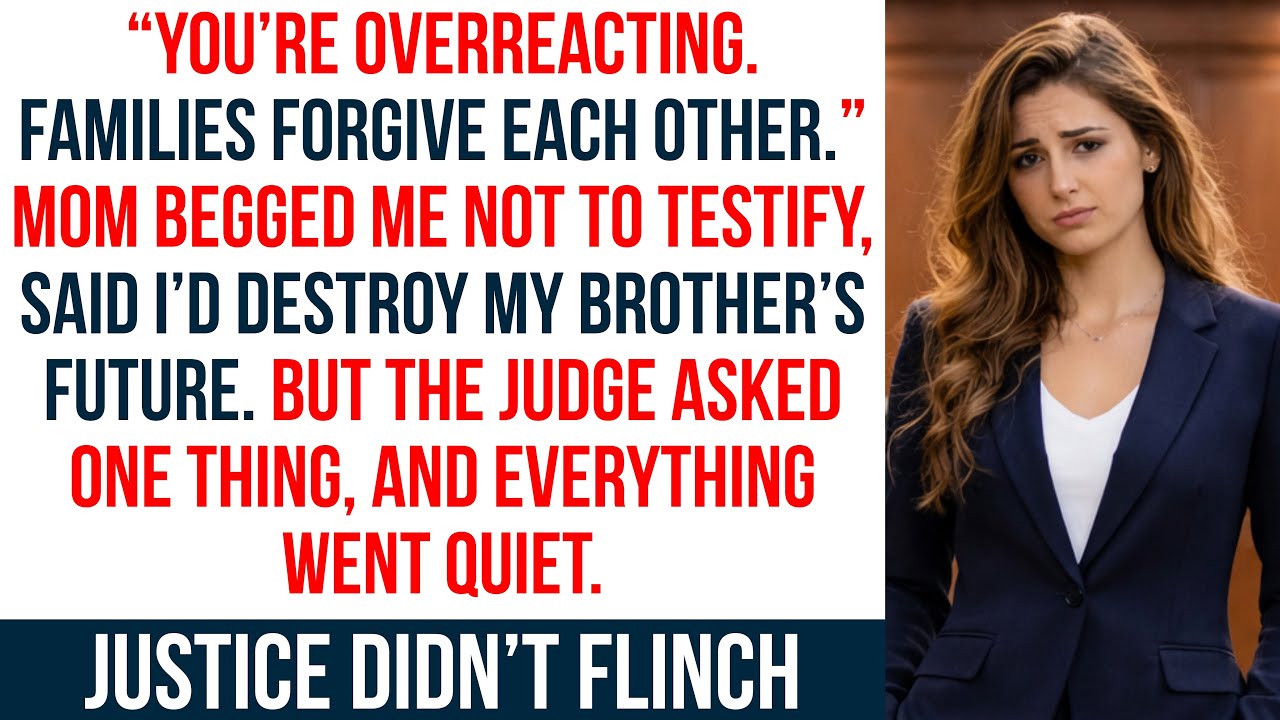 They Begged Me to Drop the Charges. Then the Judge Asked One Question No One Expected…