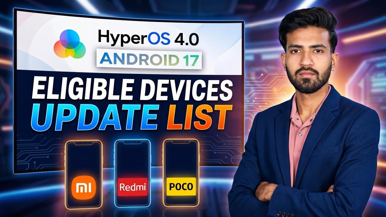 HyperOS 4 Android 17 - Eligible Devices Full List | Xiaomi, Redmi, POCO
