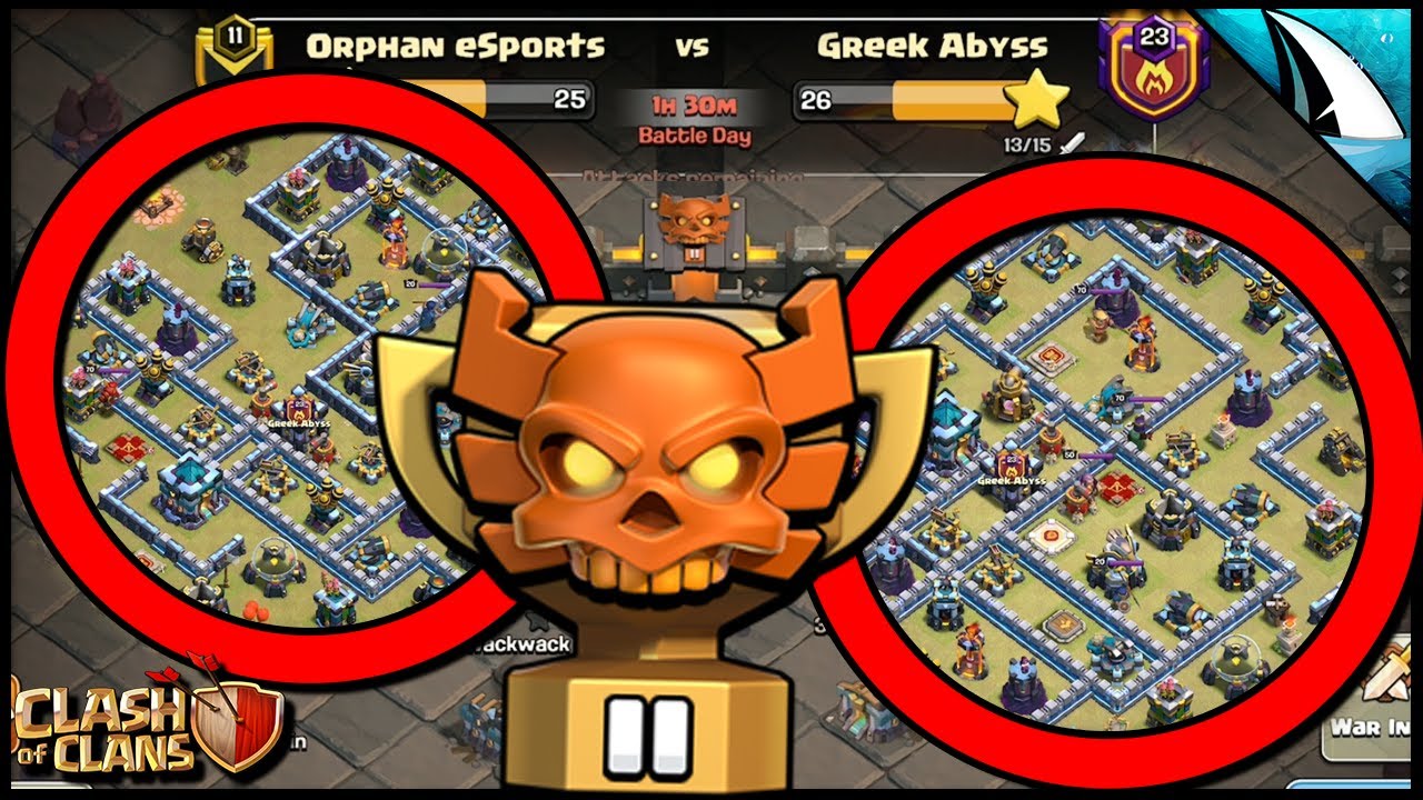 Finally the CWL! The 1st Live War with my Attacks | Clash of Clans