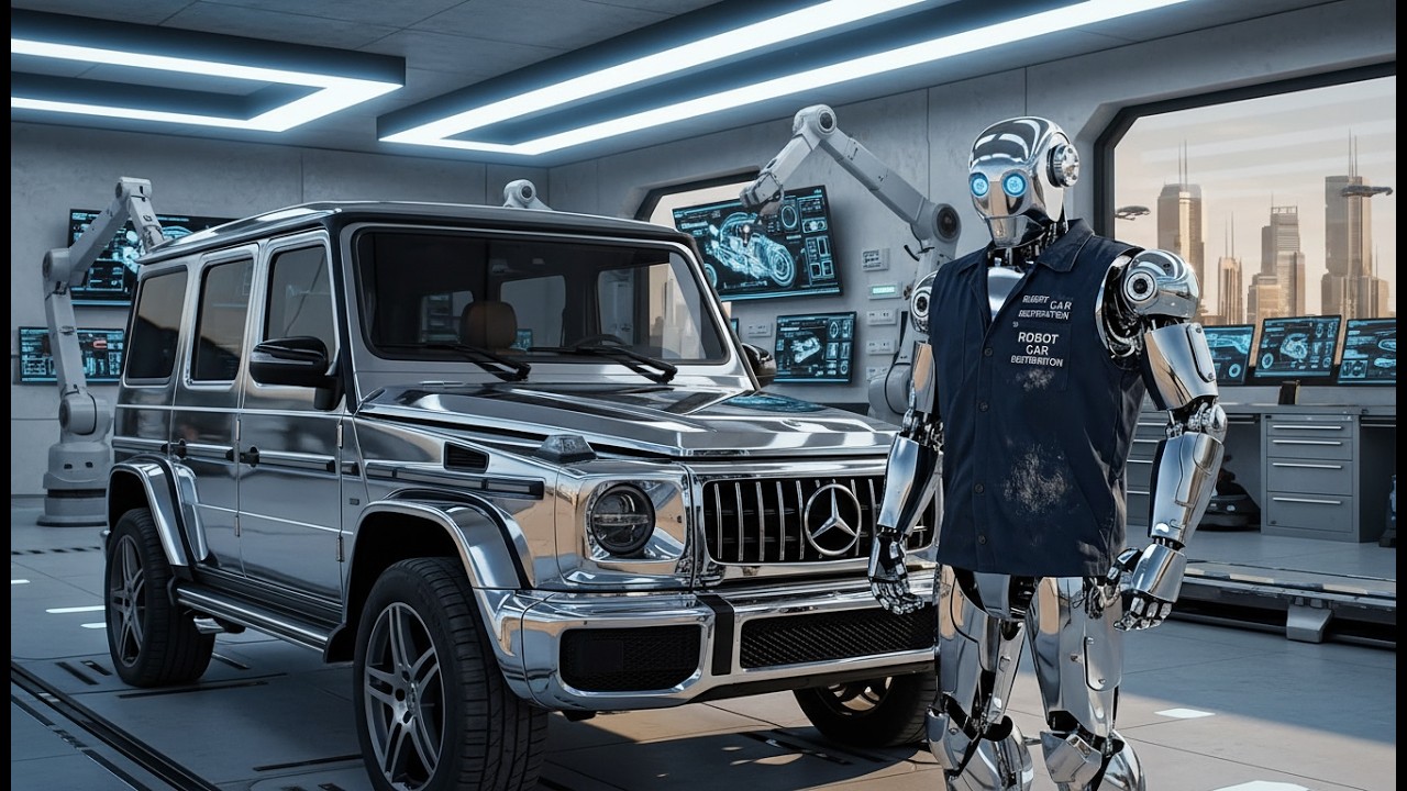 👉 From Rust to Luxury – 2010 Mercedes G63 Reborn | ASMR Car Restoration
