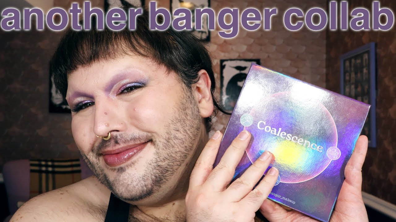 the noopur x bellabeautébar coalescence eyeshadow palette is so beautiful let's use it
