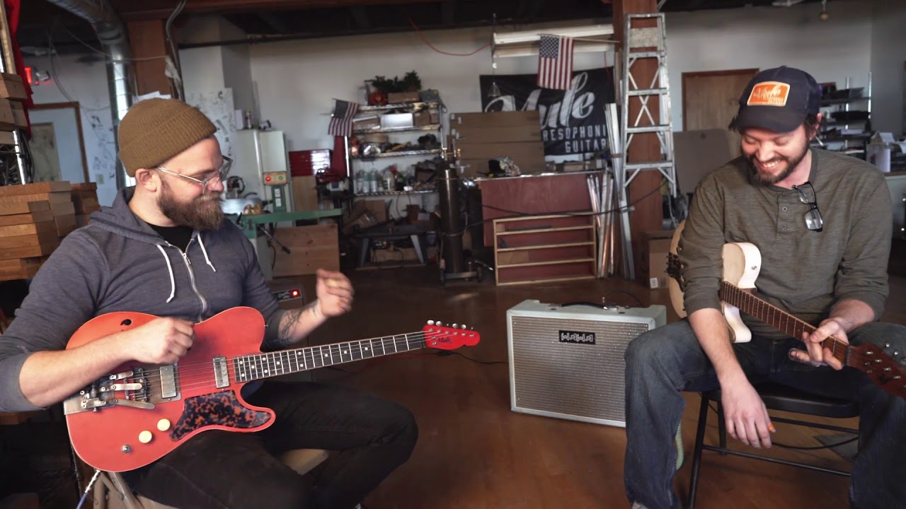 Joey Landreth and Seth Lee Jones at Mule Resonator HQ - Inversions