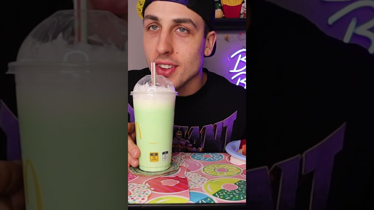 McDonald's Shamrock Shake Review! 🍀