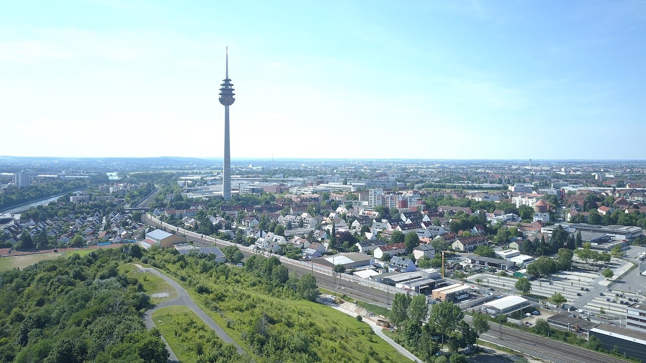 DJI Mavic Pro #13 - Nürnberg von oben (Schweinauer Buck) [Relax in 4K]