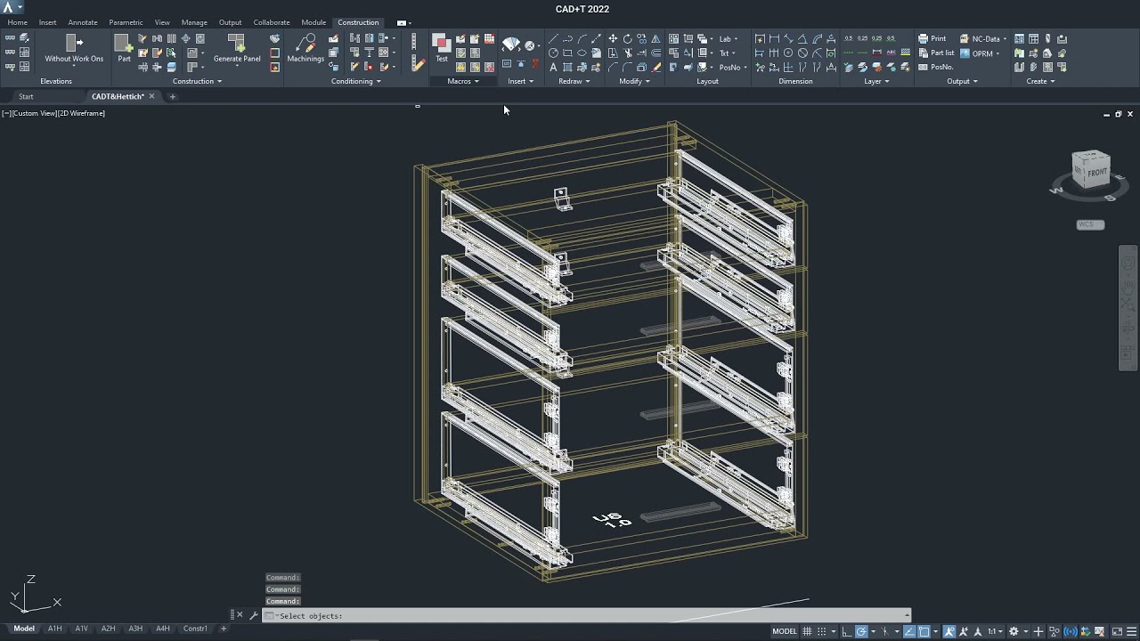 Cooperation between Hettich and CAD+T: the all-new 