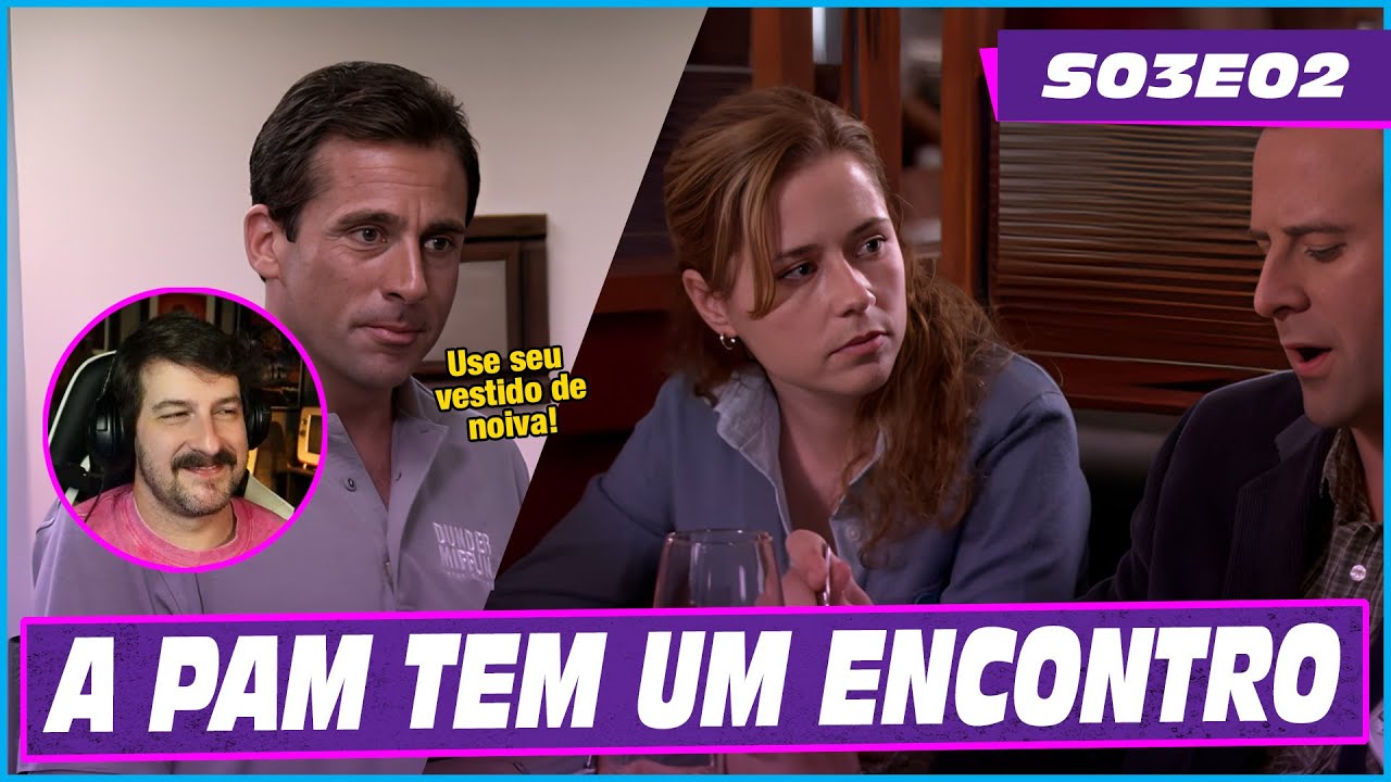 A pam tem um encontro e o Jim não é mais amigo do Michael S03E02