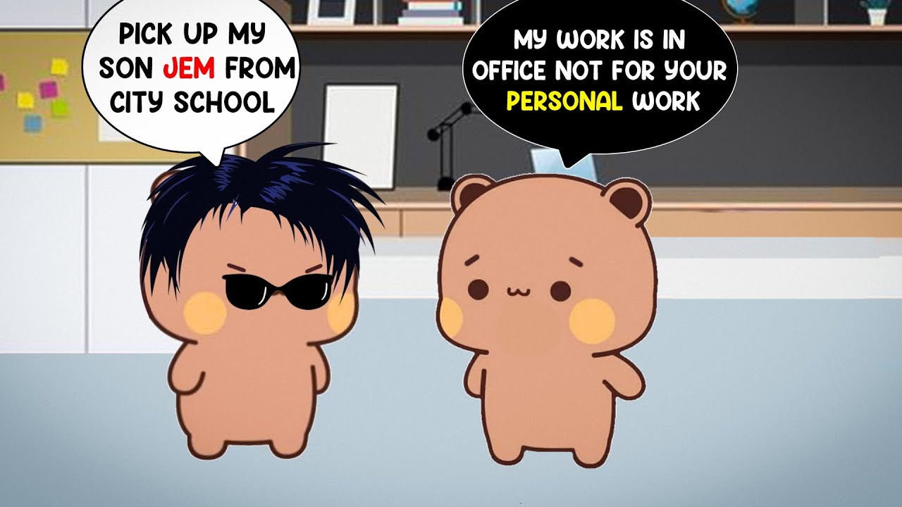 #BDC52 ▶Jem is the SON of Dudu's new BOSS😳😳| BUBU DUDU Cuties  | Bubu Dudu Cartoon stories
