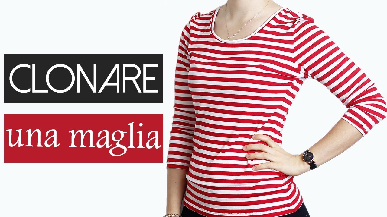Come cucire una maglia a maniche lunghe senza cartamodello | Tutorial di cucito per principianti