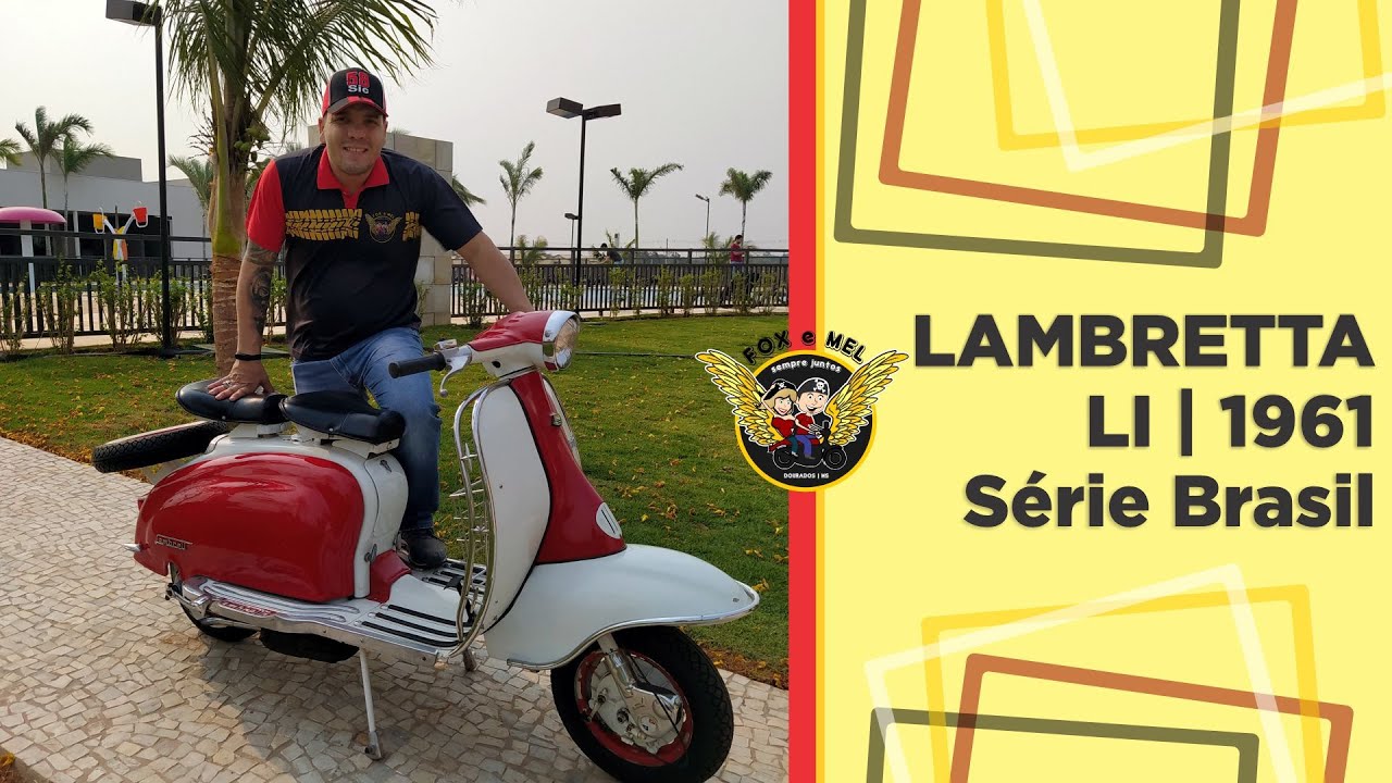LAMBRETTA LI SÉRIE BRASIL 1961 QUE GANHAMOS NA RIFA