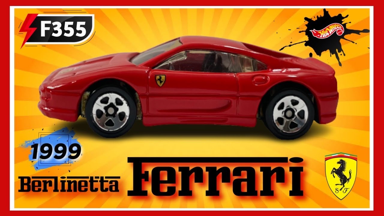 Por qué BERLINETTA ? [18 DATOS] Hot Wheels FERRARI F355 ⚡️ [Berlinetta] Variantes #hhw247 Rojo 1999