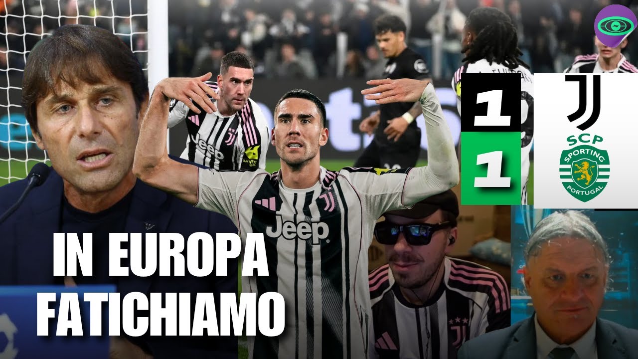 JUVE E NAPOLI NON SONO IN GRADO DI VINCERE IN EUROPA! POST PARTITA
