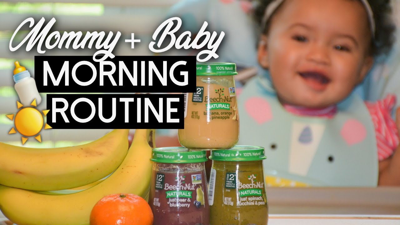 Mommy + Baby Morning Routine ft. Beech-Nut Naturals