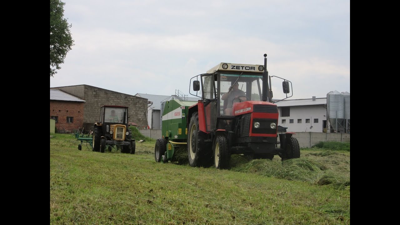 ㋡Sianokiszonka 2016 - na polskiej wsi... 2xUrsus c-360㋡Zetor8111㋡