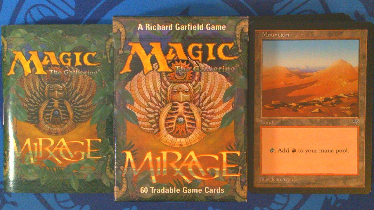 Стартовый набор Magic the Gathering Mirage 1996 года #ThrowbackThursday 75 #mtg #mirage