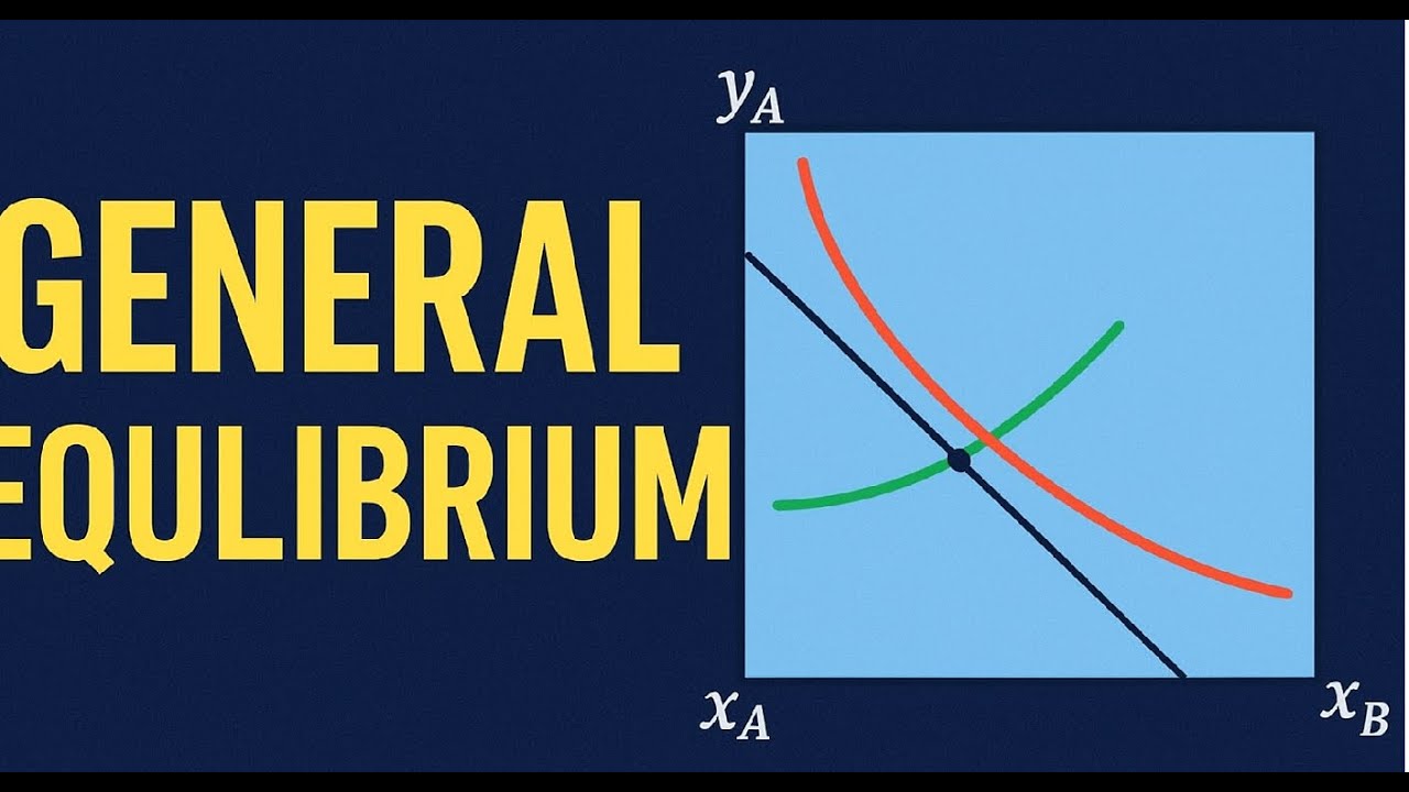 General Equilibrium Theory Made Simple | Utility, MRS & Consumer Equilibrium