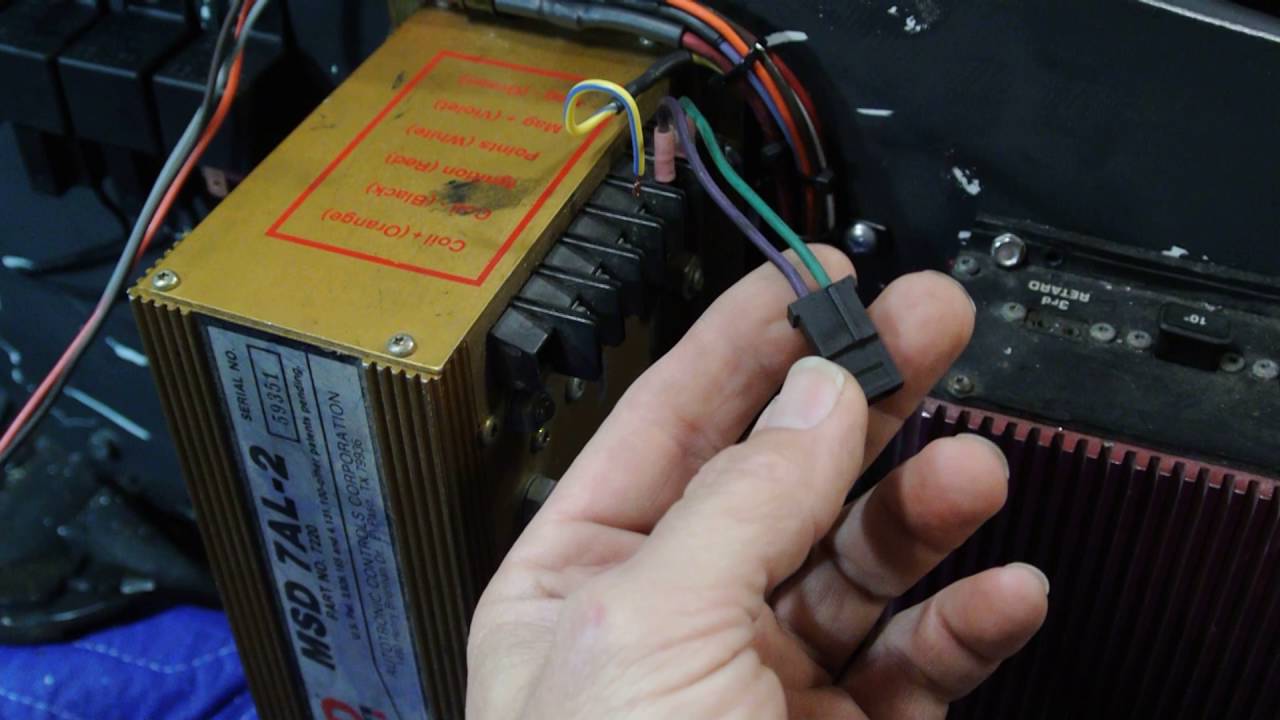 Wiring an Older MSD 8972 Timing Retard Box