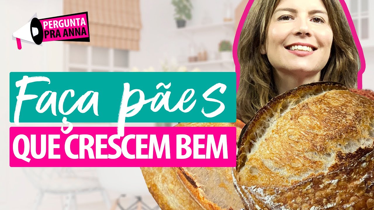 Como fazer pães de fermentação natural que crescem bem no forno