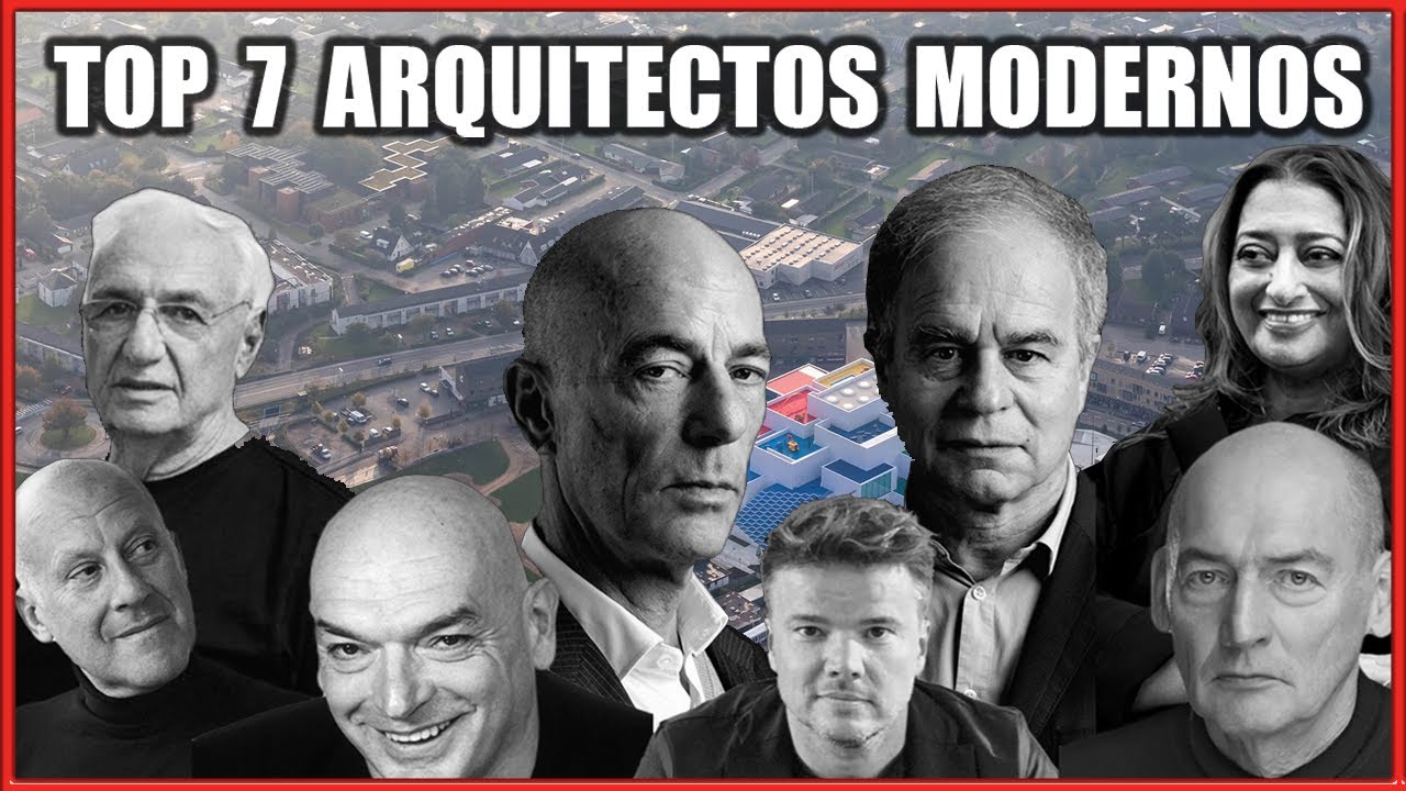 TOP 7 MEJORES arquitectos MODERNOS | Genios que REVOLUCIONARON la arquitectura