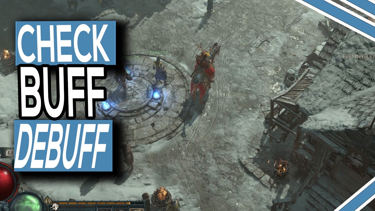 How To Check Buffs/Debuffs In Diablo 4