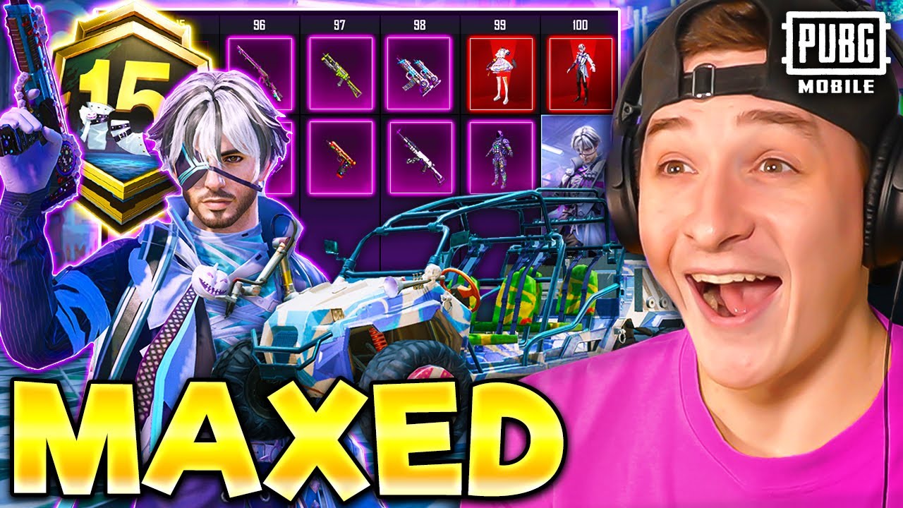 NEW MAXED A15 ROYALE PASS! PUBG MOBILE