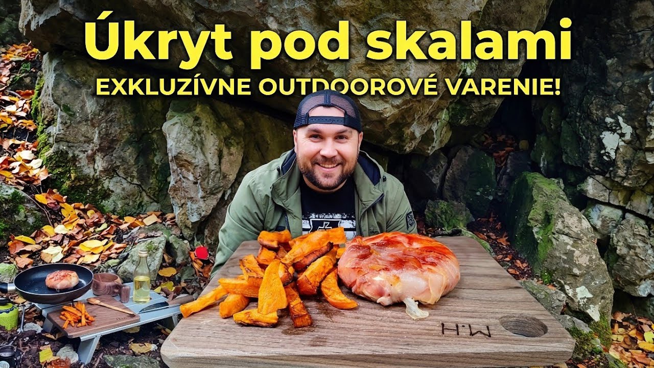 Ukryl som sa pred silným vetrom v lese, pod skalami | Top tip na skvelé jedlo do prírody |