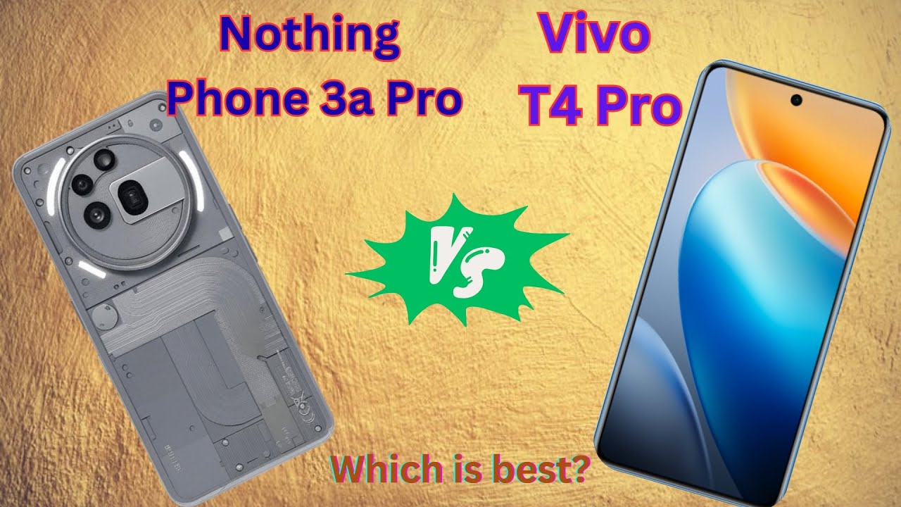 Nothing 3a Pro vs Vivo T4 Pro: Who Wins the Midrange War? | Full Comparison !