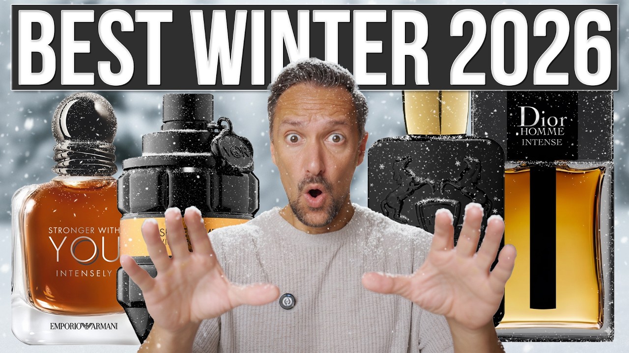 12 FANTASTIC Winter Fragrances For Men. Best Men's Fragrances For Winter.