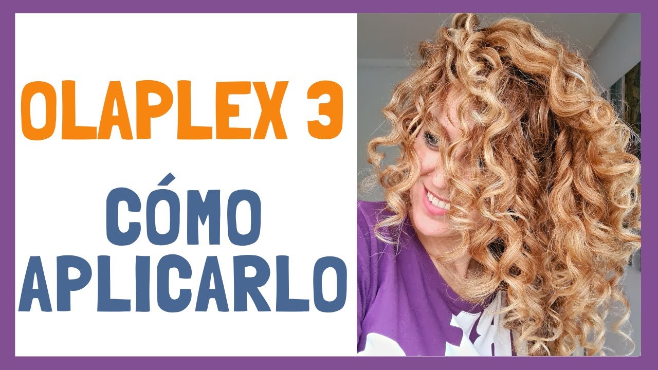 OLAPLEX 3 🟠 Cómo aplicarlo sólo