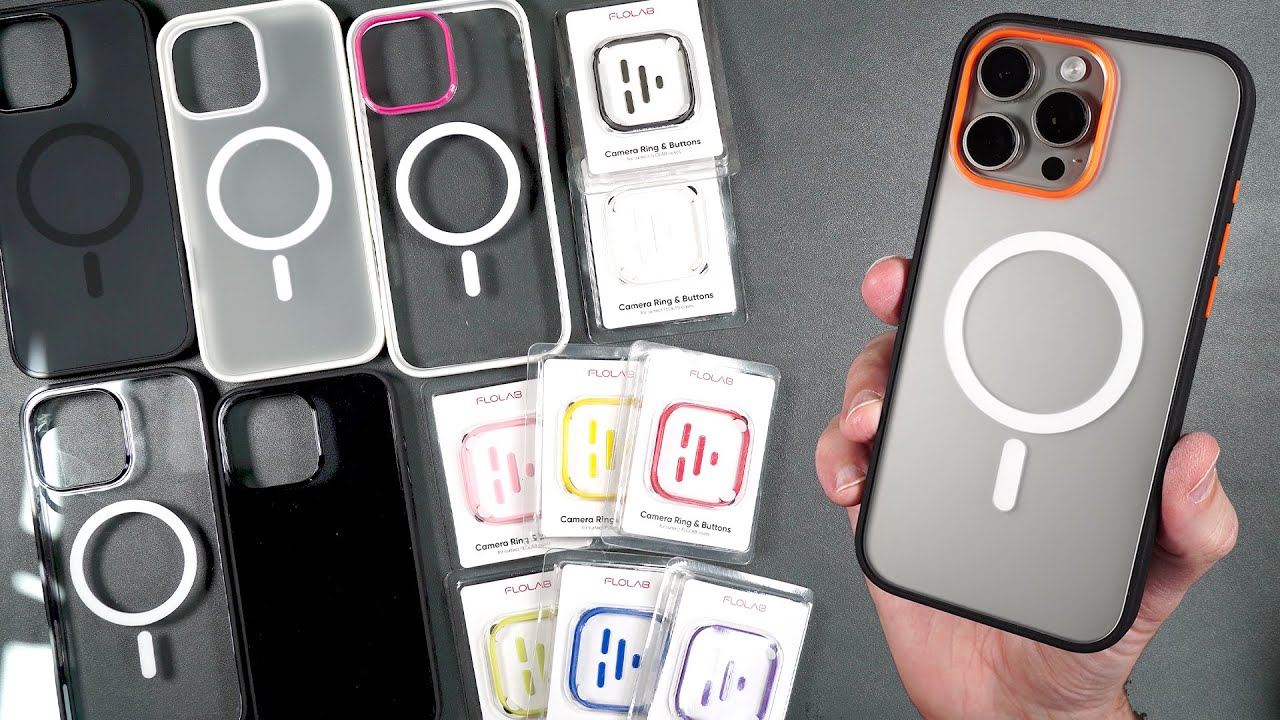 FLOLAB Surtect customizable cases for iPhone 16 Pro Max - Soo many colors!