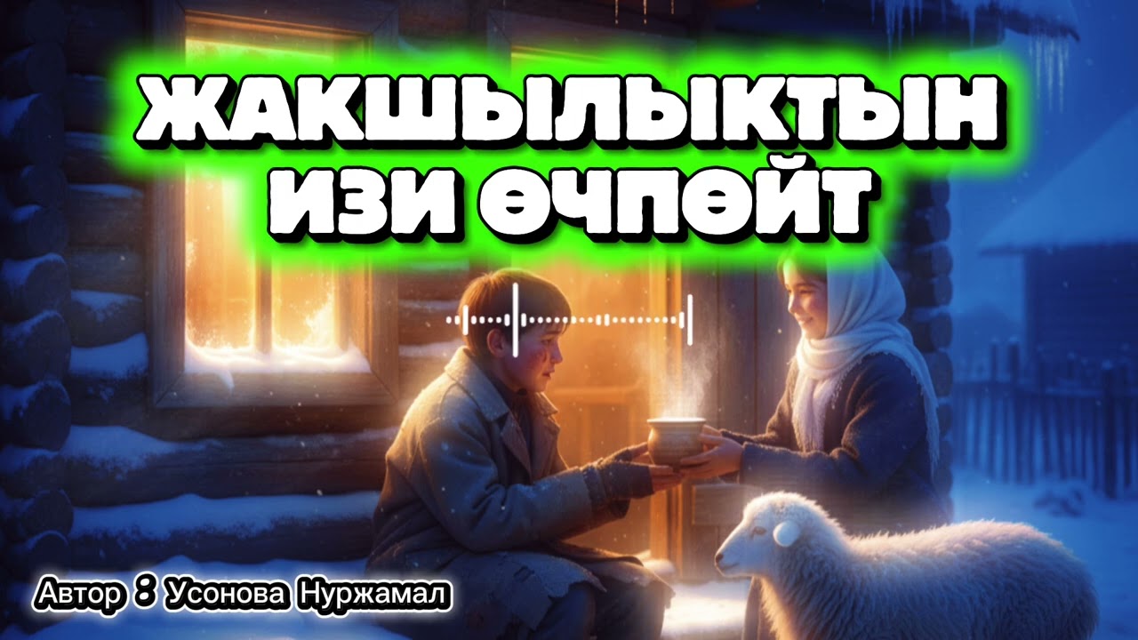 ЖАКШЫЛЫКТЫН ИЗИ ӨЧПӨЙТ | Жүрөктү титиреткен окуя (Аудио китеп)