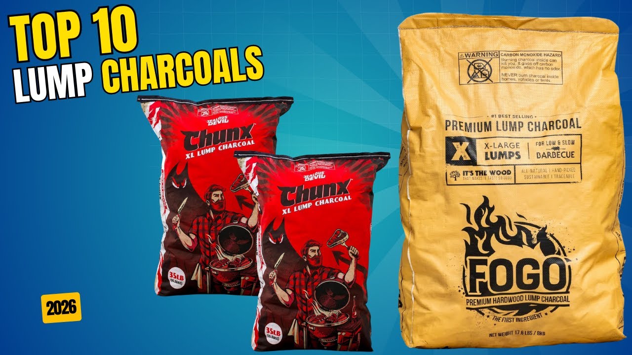 Best Lump Charcoal 2026 | Top 10 Best Lump Charcoal for Grilling & Smoking