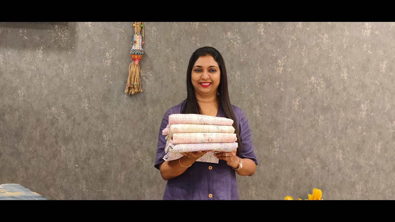 Soft Chanderi and Cotton Unstitched Suits Collections ✨