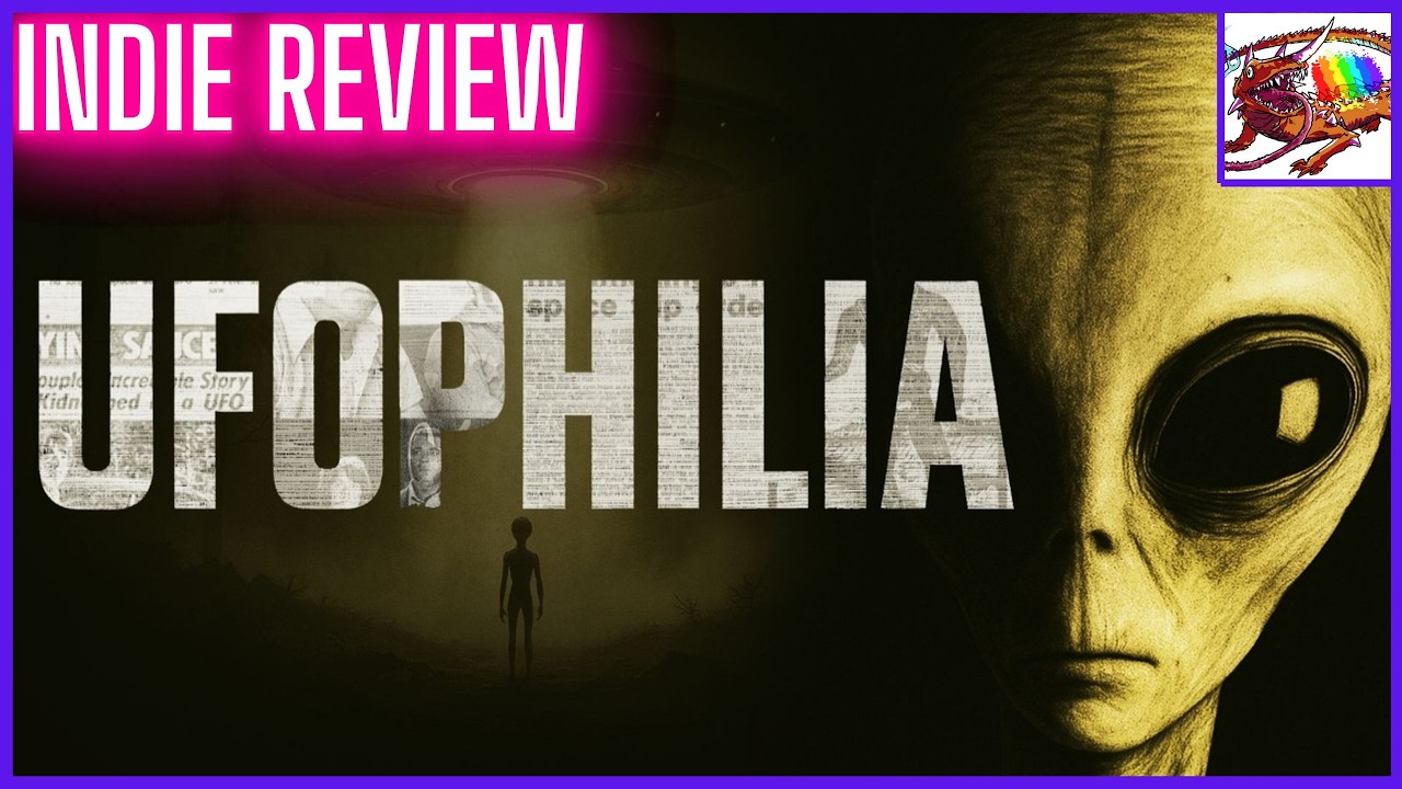 #100 IndieReview - UFOPHILIA - Investigando ALIENS!
