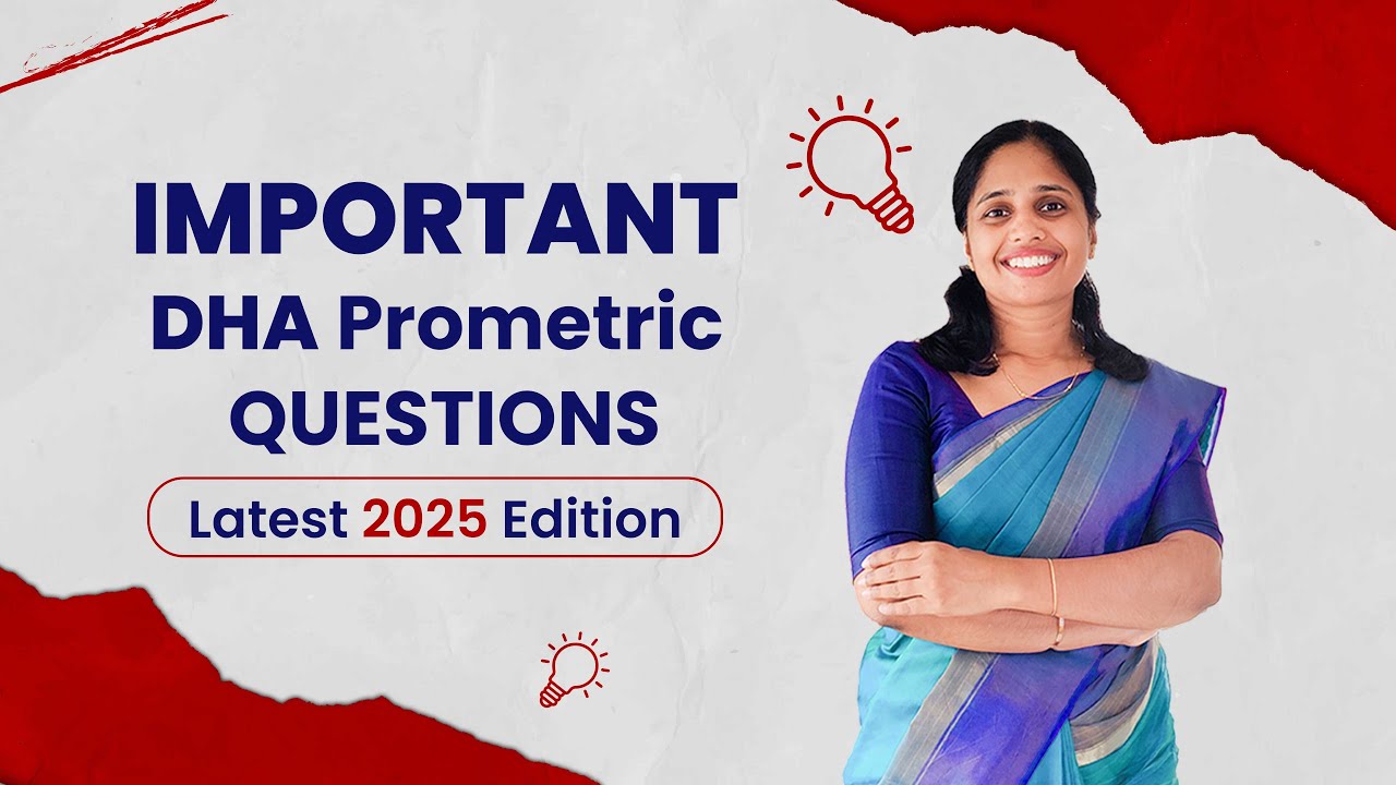 IMPORTANT DHA Prometric Questions 2025 | Latest Exam Q&A for Nurses & Healthcare Pros