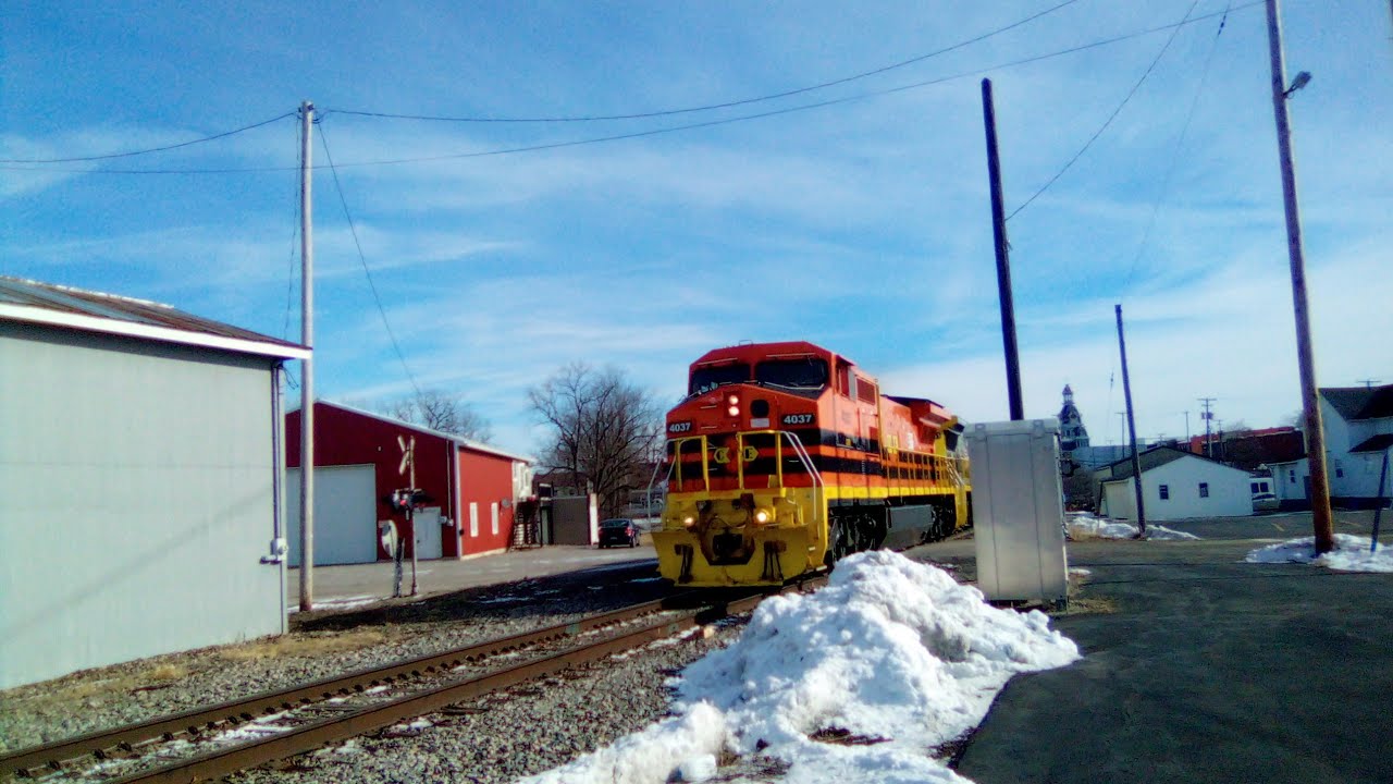 Early Afternoon WESTBOUND LI-FW CFE-09 CFE/SHV CFE Mixed Freight/Grain/Rail Train! (01/22/2026)