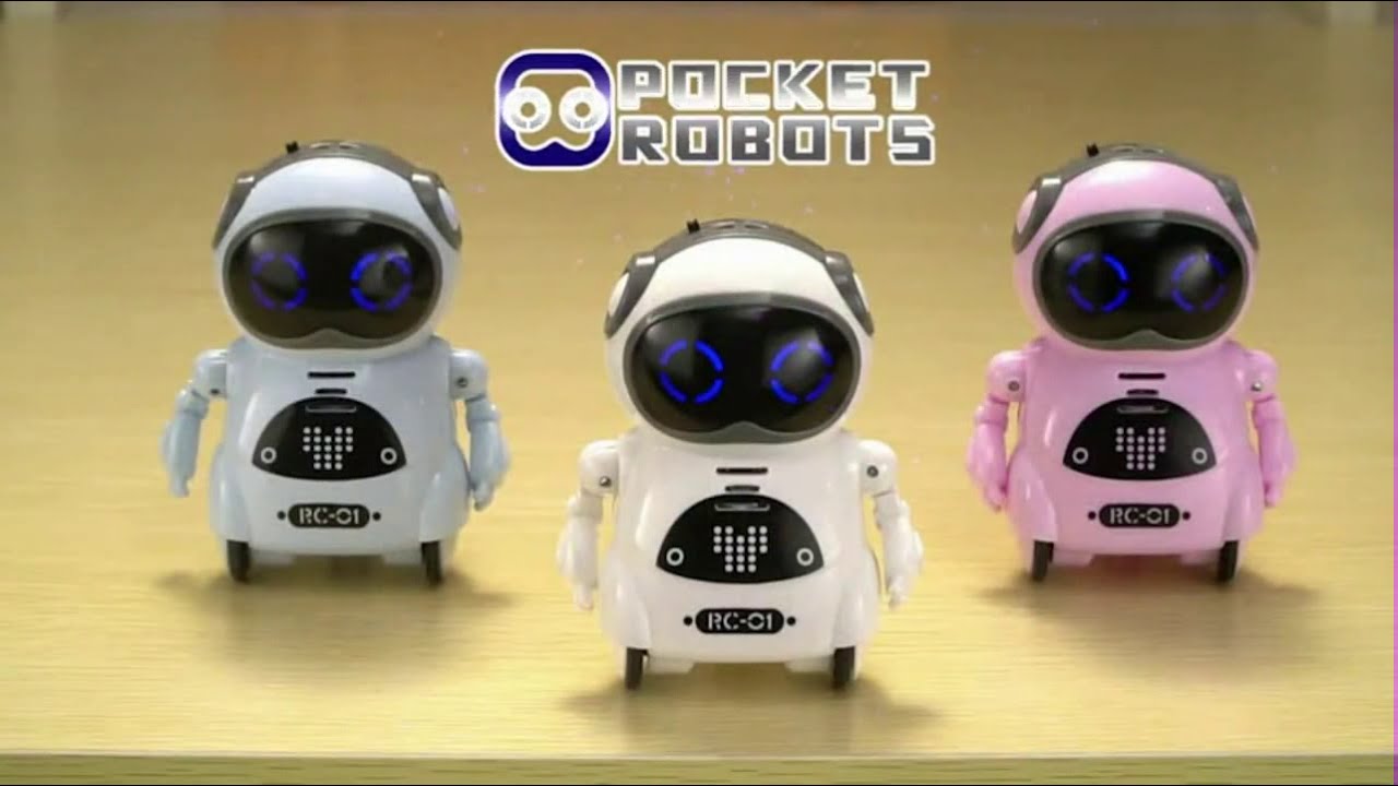 可愛いミニポケットロボット「Pocket Robot」。楽しく遊べて英語も学べちゃいます！歌とダンスもできるコミュニケーションロボット