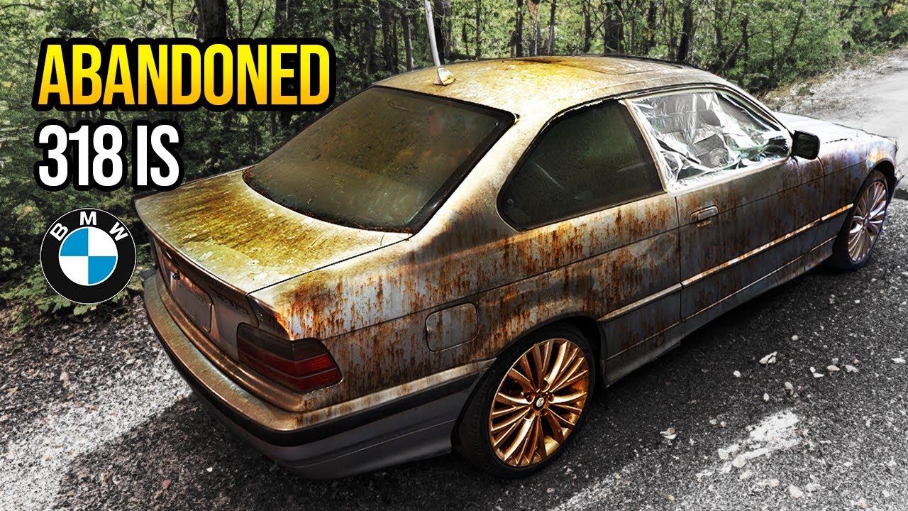 FIRST WASH IN YEARS! ABANDONED BMW 318is? 🤔