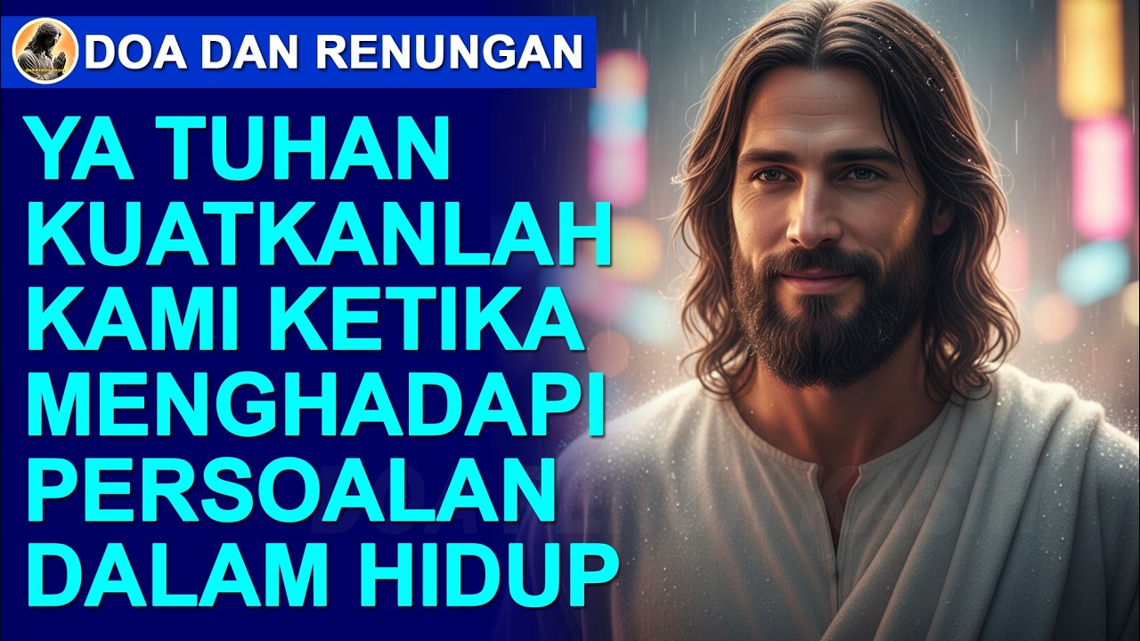 Ya Tuhan Kuatkanlah Kami Ketika Mengalami Persoalan Dalam Hidup. Doa Dan Renungan Kali Ini.