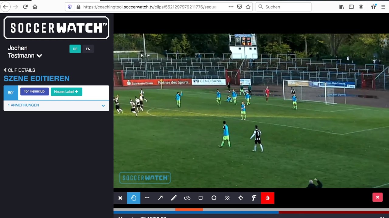 Coaching Tool  Anleitung - Spielanalyse wie bei den Profis!