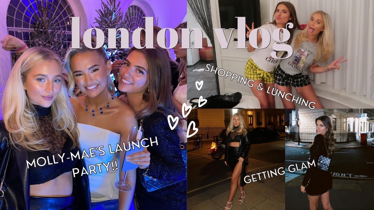 LAST LONDON VLOG! MOLLY MAE EVENT AND SHOPPING