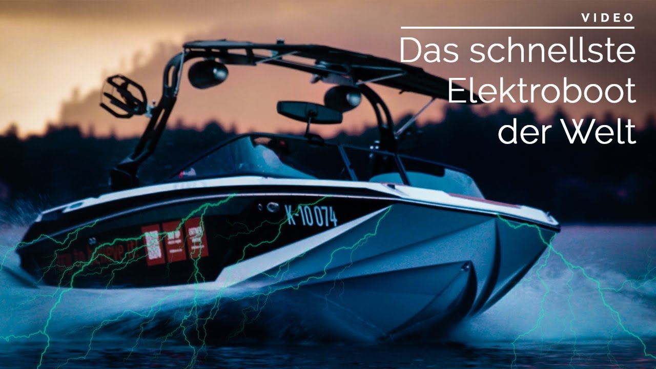Das schnellste Elektroboot der Welt!