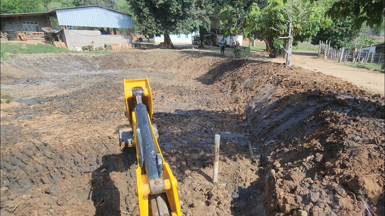 #retroescavadeira #jcb3cx Reforma de Tanque de Peixe #máquinaspesadas #máquina