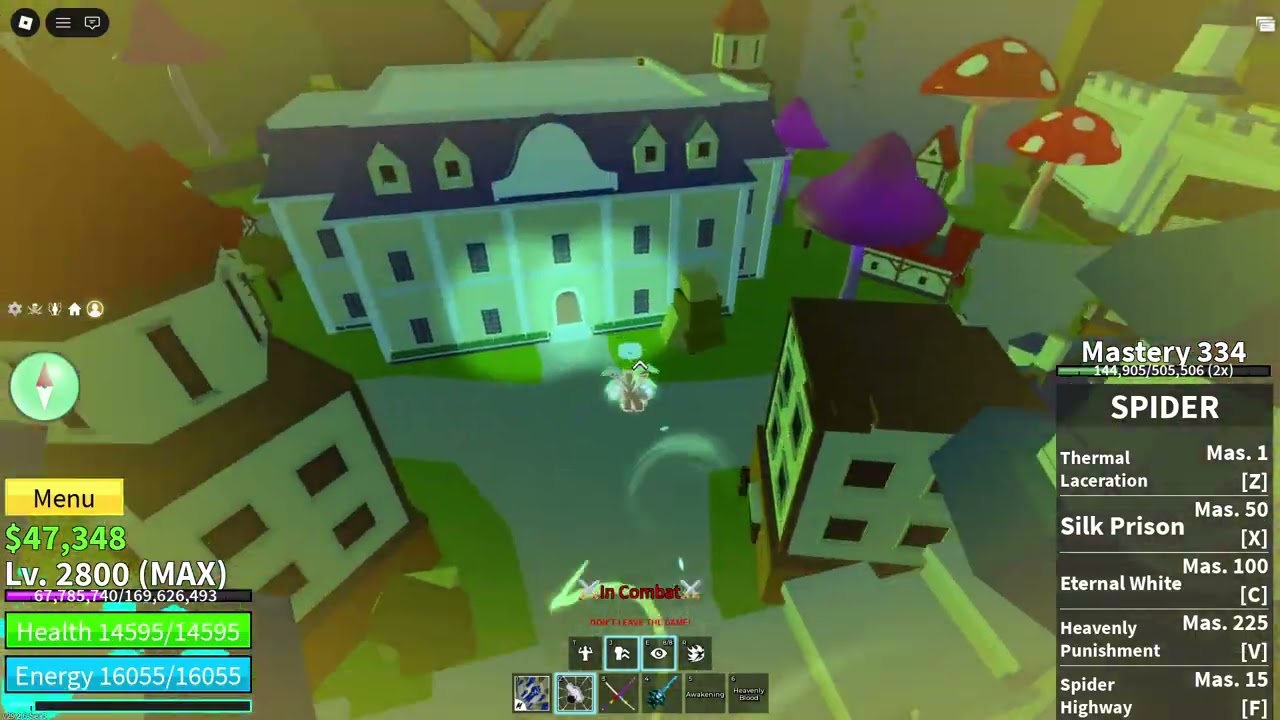 Bullying kids with spider fruit :)