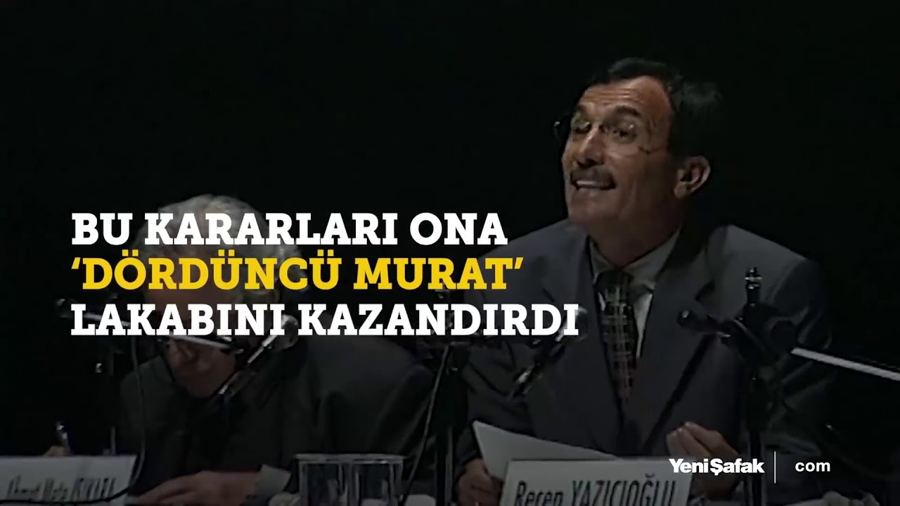 Efsane Vali Recep Yazıcıoğlu. 4.Murat Lakaplı Vali